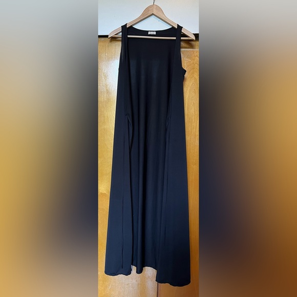 Calvin Klein Vintage Black Wrap Slip Dress - Picture 5 of 5
